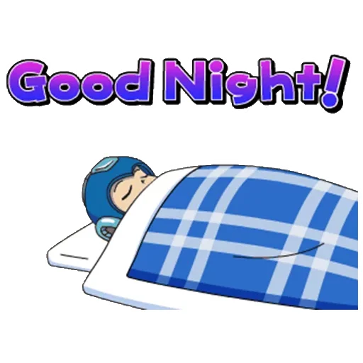😴 Стикер «Mega Man» для Telegram