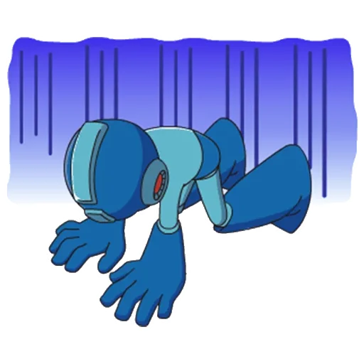😞 Стикер «Mega Man» для Telegram