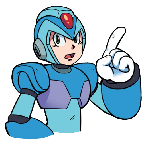 😒 Стикер «Megaman X» для Telegram