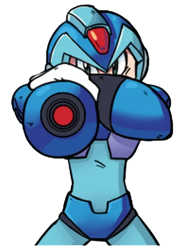 😡 Стикер «Megaman X» для Telegram