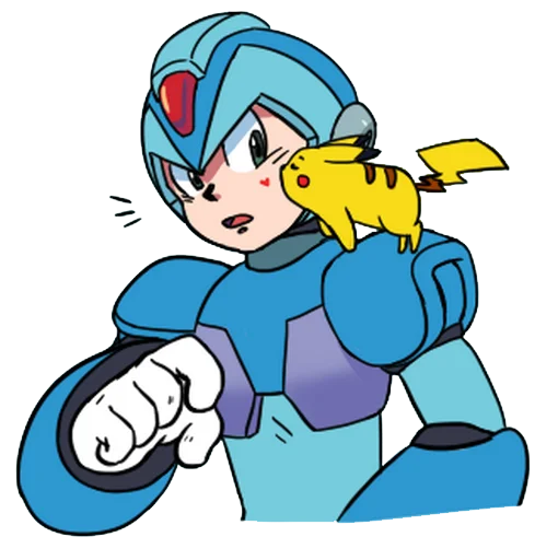 😘 Стикер «Megaman X» для Telegram