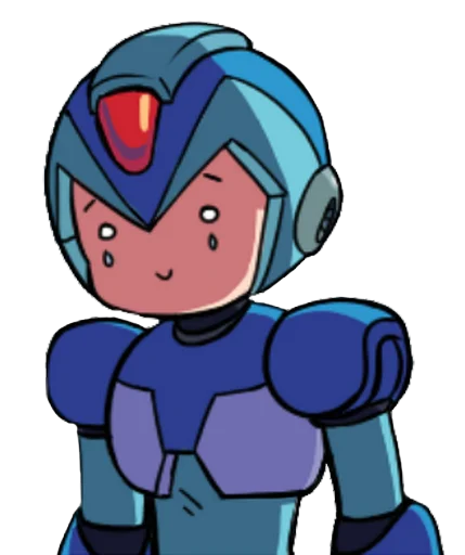😢 Стикер «Megaman X» для Telegram