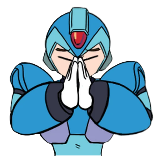 🙏 Стикер «Megaman X» для Telegram