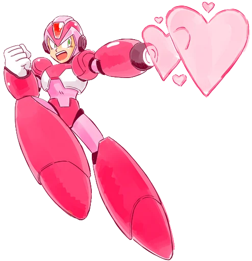 ❤ Стикер «Megaman X» для Telegram
