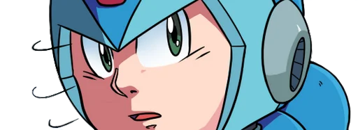 😯 Стикер «Megaman X» для Telegram
