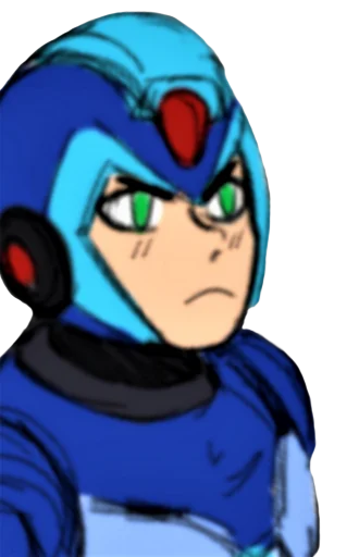 😠 Стикер «Megaman X» для Telegram