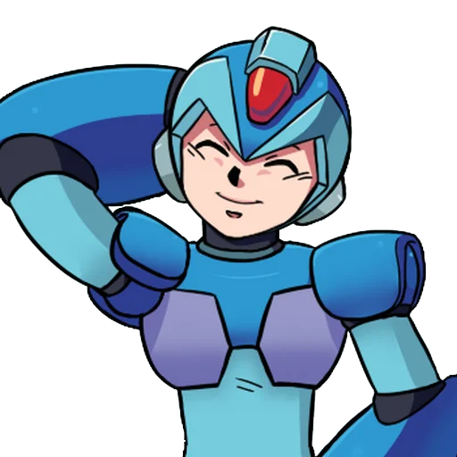 ☺ Стикер «Megaman X» для Telegram
