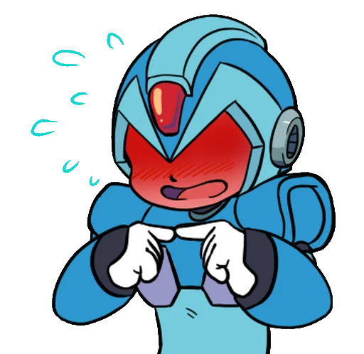 😳 Стикер «Megaman X» для Telegram
