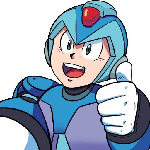 👍 Стикер «Megaman X» для Telegram