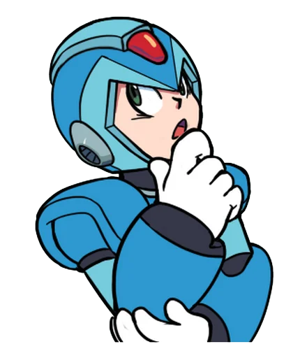 🤔 Стикер «Megaman X» для Telegram