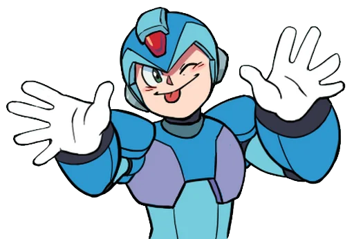 😜 Стикер «Megaman X» для Telegram