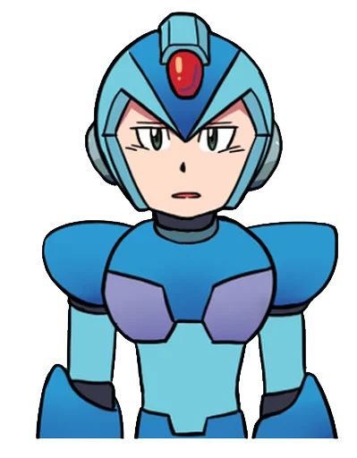 😑 Стикер «Megaman X» для Telegram