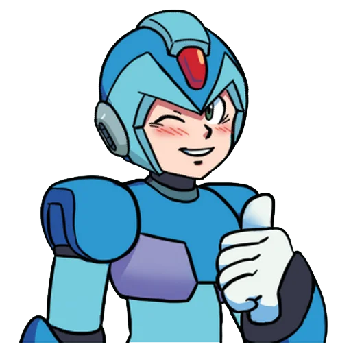 ☺ Стикер «Megaman X» для Telegram