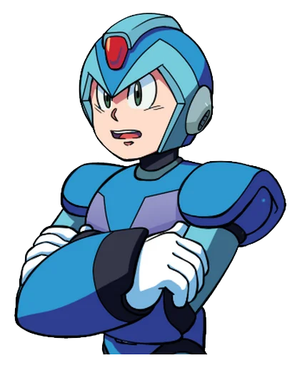 😦 Стикер «Megaman X» для Telegram