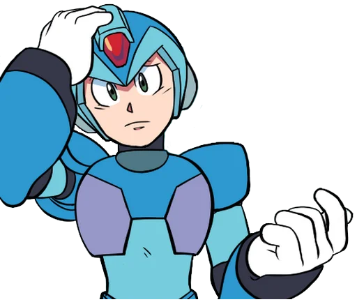 🤨 Стикер «Megaman X» для Telegram