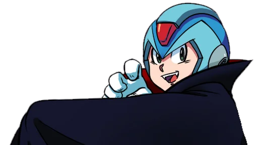 🧛 Стикер «Megaman X» для Telegram