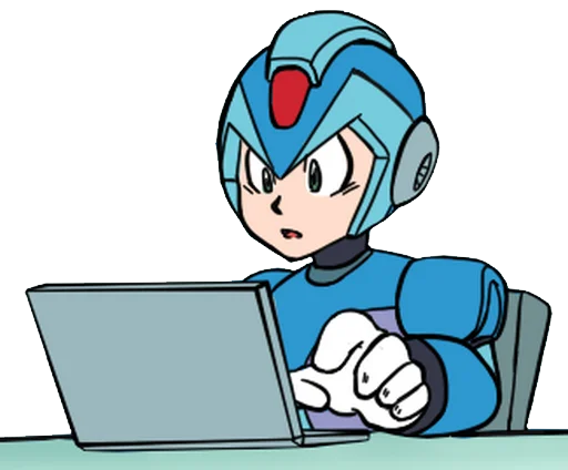 💻 Стикер «Megaman X» для Telegram