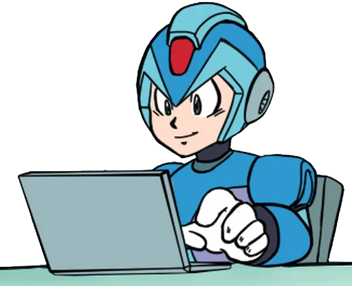 💻 Стикер «Megaman X» для Telegram