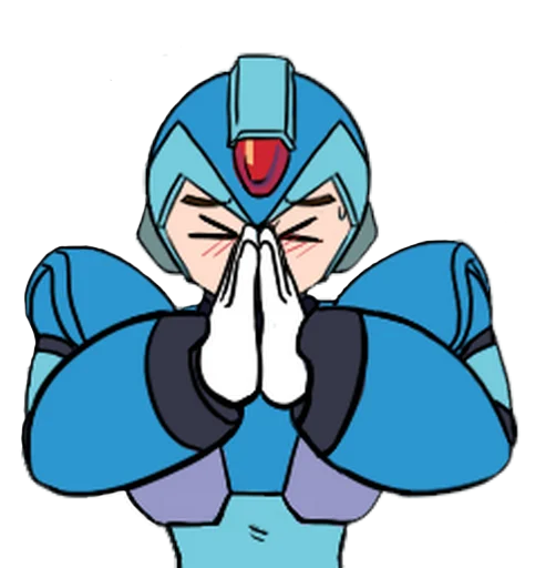 😫 Стикер «Megaman X» для Telegram