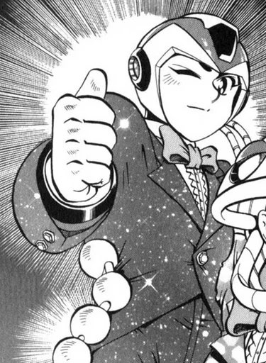 👍 Стикер «Mega Man X» для Telegram
