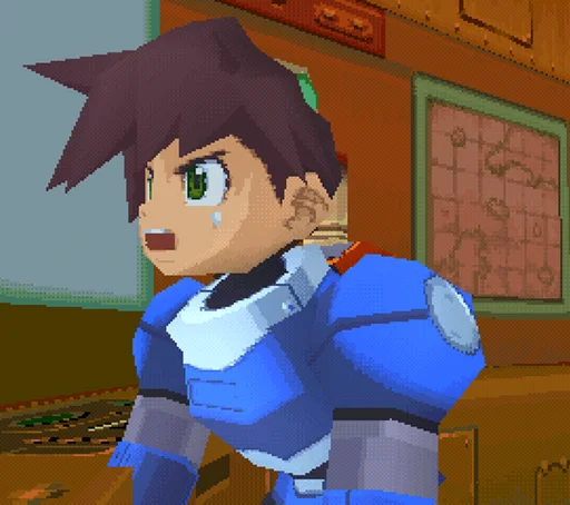 😨 Стикер «Mega Man X» для Telegram