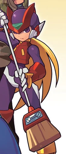 🧹 Стикер «Mega Man X» для Telegram