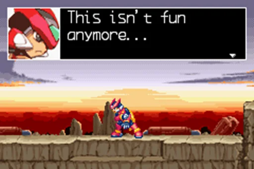 😫 Стикер «Mega Man X» для Telegram