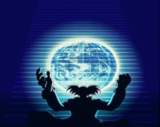 👐 Стикер «Mega Man X» для Telegram