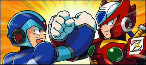 🤝 Стикер «Mega Man X» для Telegram