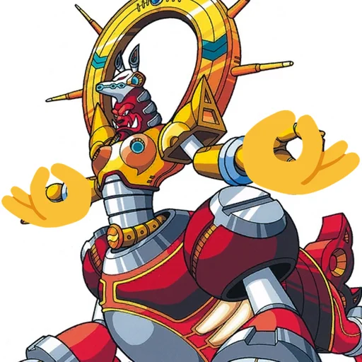 👌 Стикер «Mega Man X» для Telegram