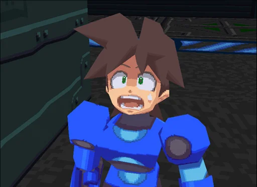 😨 Стикер «Mega Man X» для Telegram