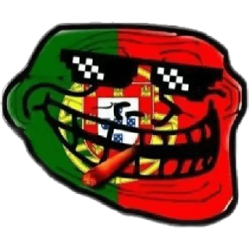 😀 Стикер «Mega trollface» для Telegram