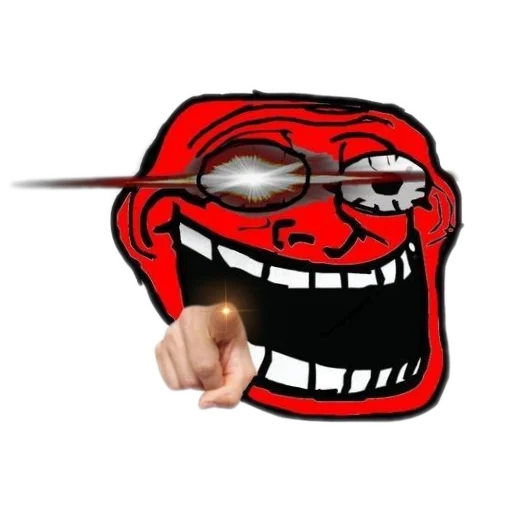 ✋ Стикер «Mega trollface» для Telegram