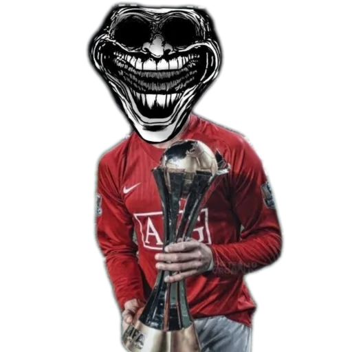 ⛑ Стикер «Mega trollface» для Telegram