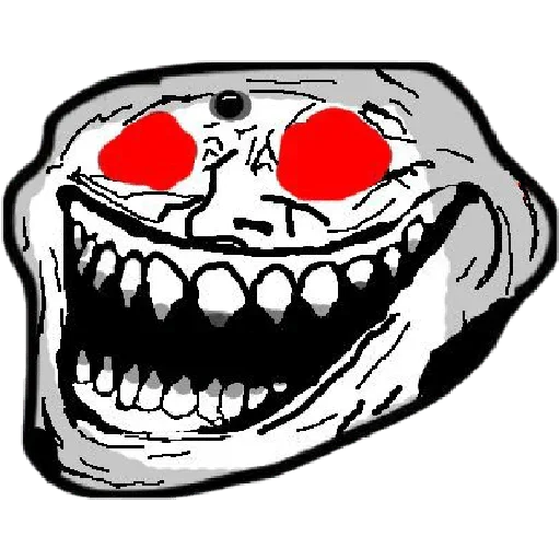 😀 Стикер «Mega trollface» для Telegram