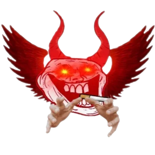 🍗 Стикер «Mega trollface» для Telegram