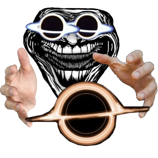 ✋ Стикер «Mega trollface» для Telegram