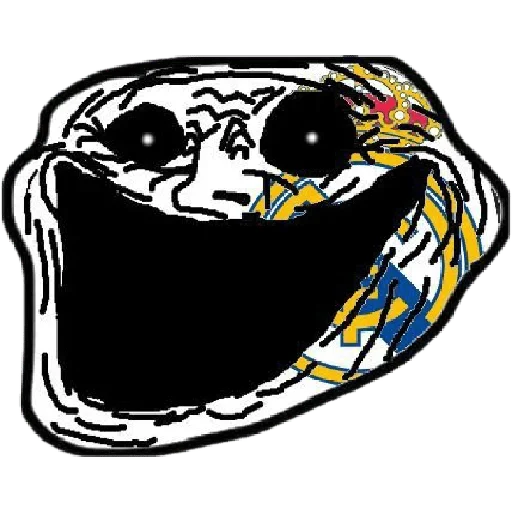 😀 Стикер «Mega trollface» для Telegram