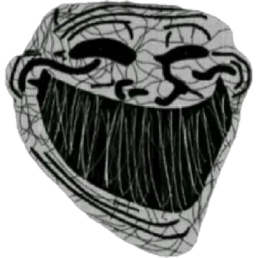 😀 Стикер «Mega trollface» для Telegram