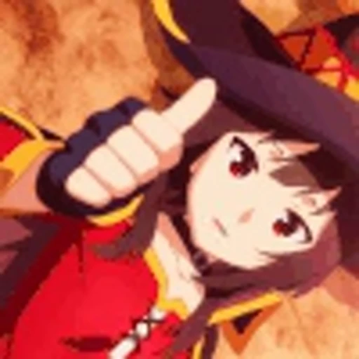 👍 Эмодзи «Megumin» для Telegram