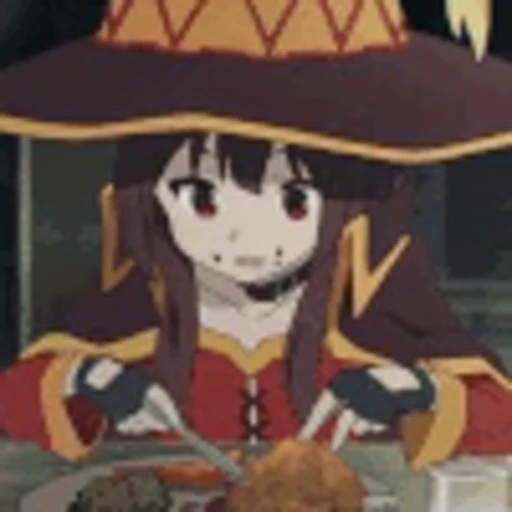 🍴 Эмодзи «Megumin» для Telegram
