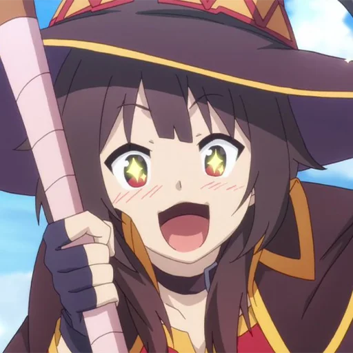 🔮 Стикер «Megumin Мегумин» для Telegram