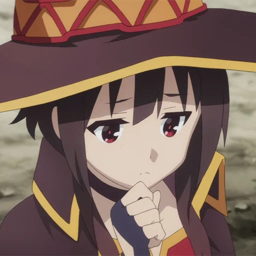 🔮 Стикер «Megumin Мегумин» для Telegram