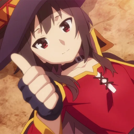 🔥 Стикер «Megumin Мегумин» для Telegram