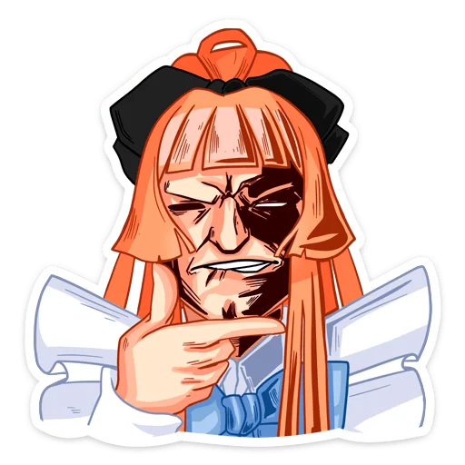 🤔 Стикер «Мей без надписей» для Telegram