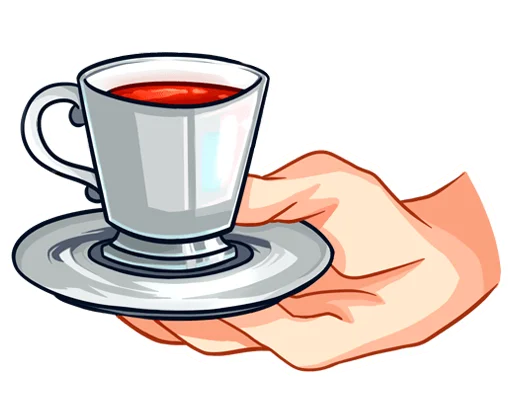 ☕ Стикер «Мей без надписей» для Telegram