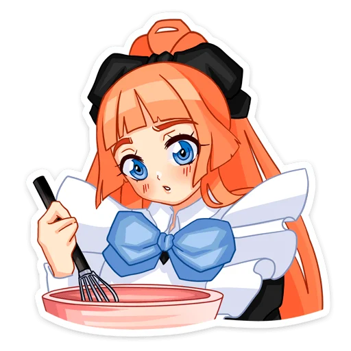 🍵 Стикер «Мей без надписей» для Telegram