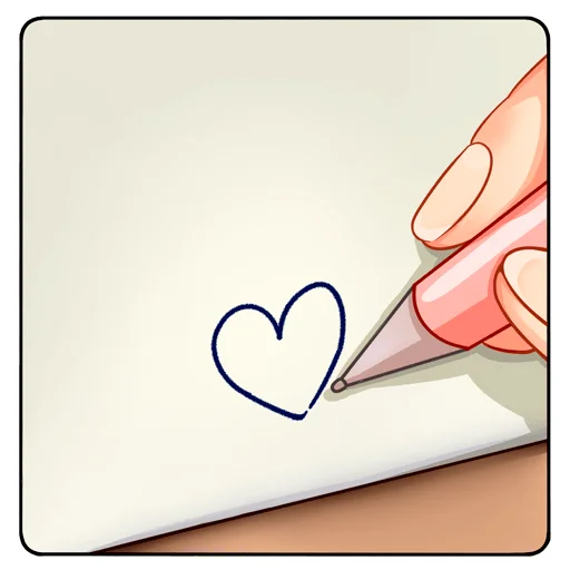 ❤ Стикер «Мей без надписей» для Telegram