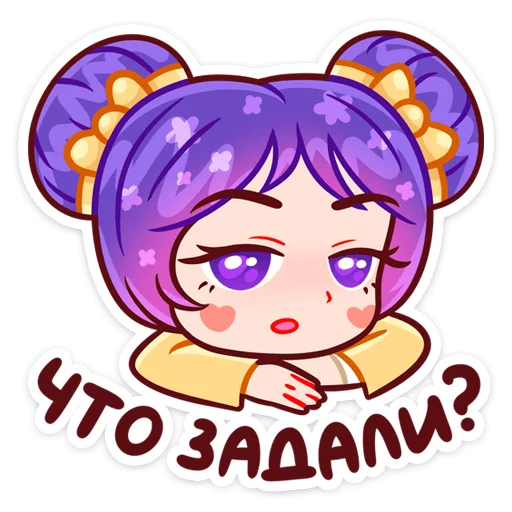 🥺 Стикер «Мелани» для Telegram