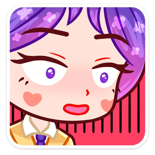 🥺 Стикер «Мелани» для Telegram